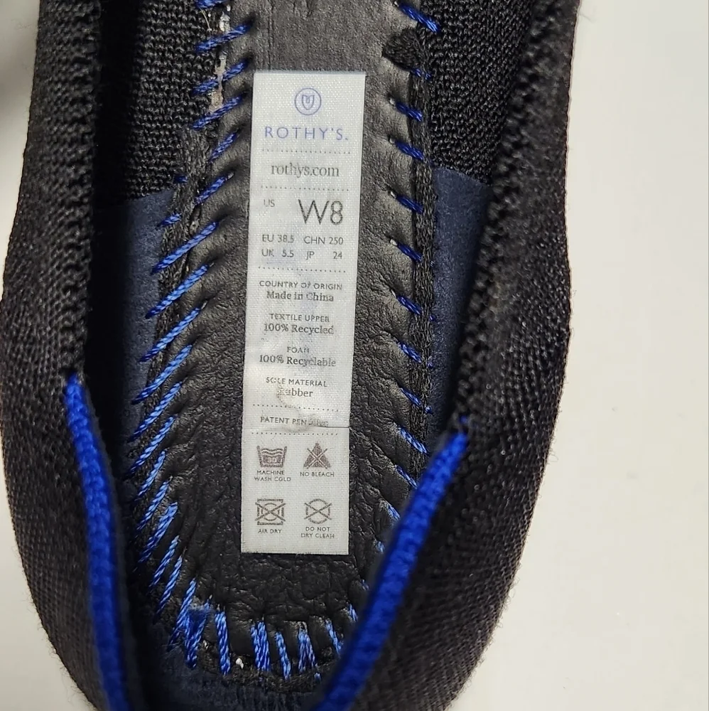 Rothys Solid‎ Black Flats - Picture 6 of 10